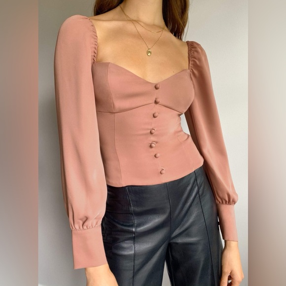 New Wilfred Tulum Long Blouse Sz L - Picture 3 of 15